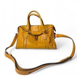 Marc Jacobs 2012 Resort Collection Yellow Leather Handbag